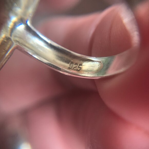 Sterling SETA Signet Ring - Picture 4 of 7